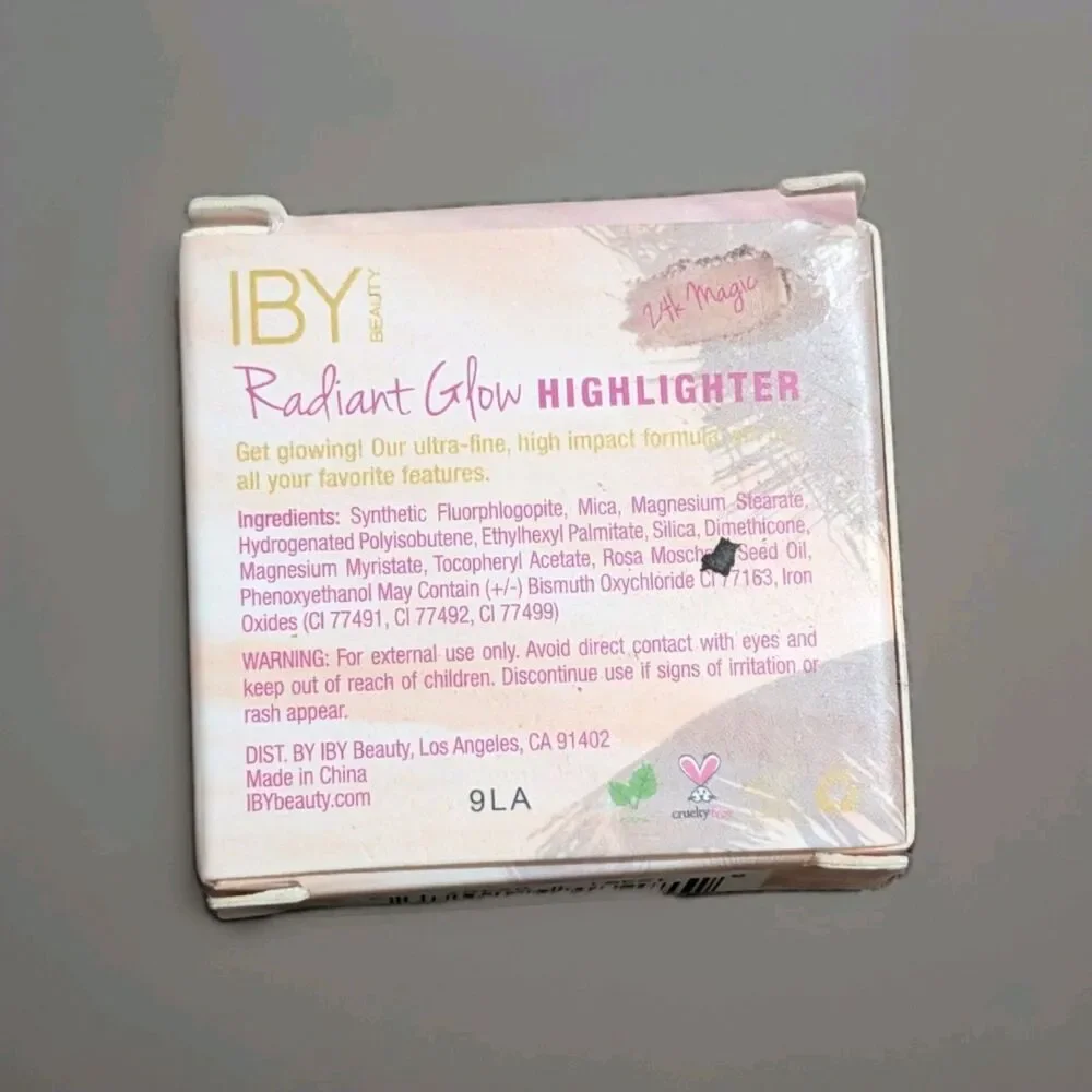 IBY Beauty Radiant Glow Highlighter 24k Magic Travel Size 1.5g New In Box